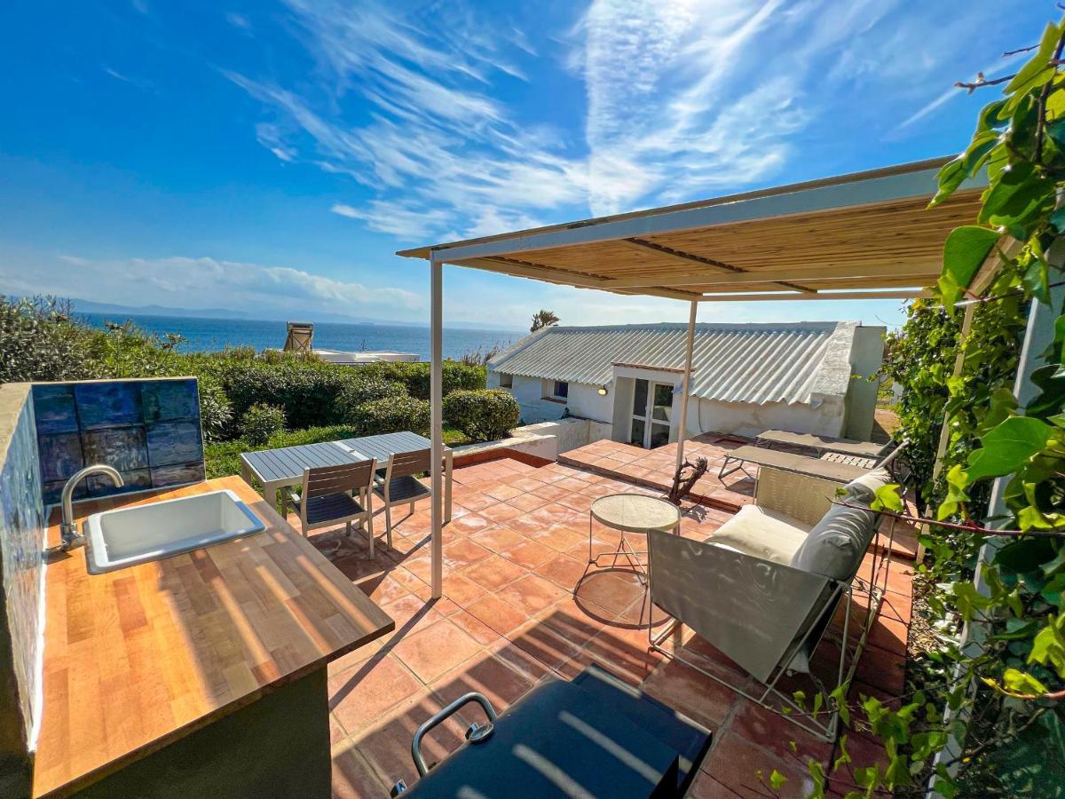 Beach Front Villa Amazing Views Tarifa Bagian luar foto