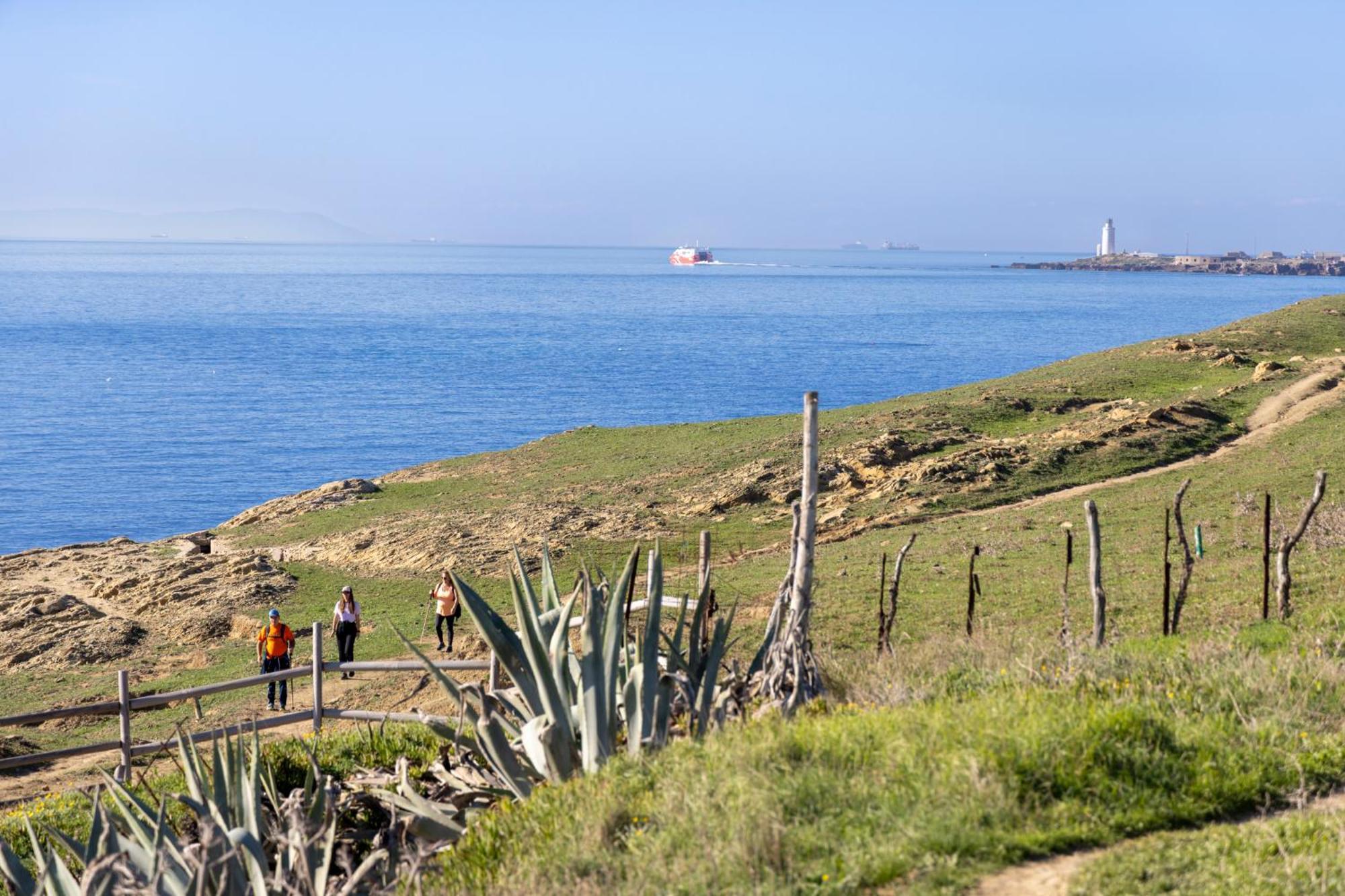 Beach Front Villa Amazing Views Tarifa Bagian luar foto