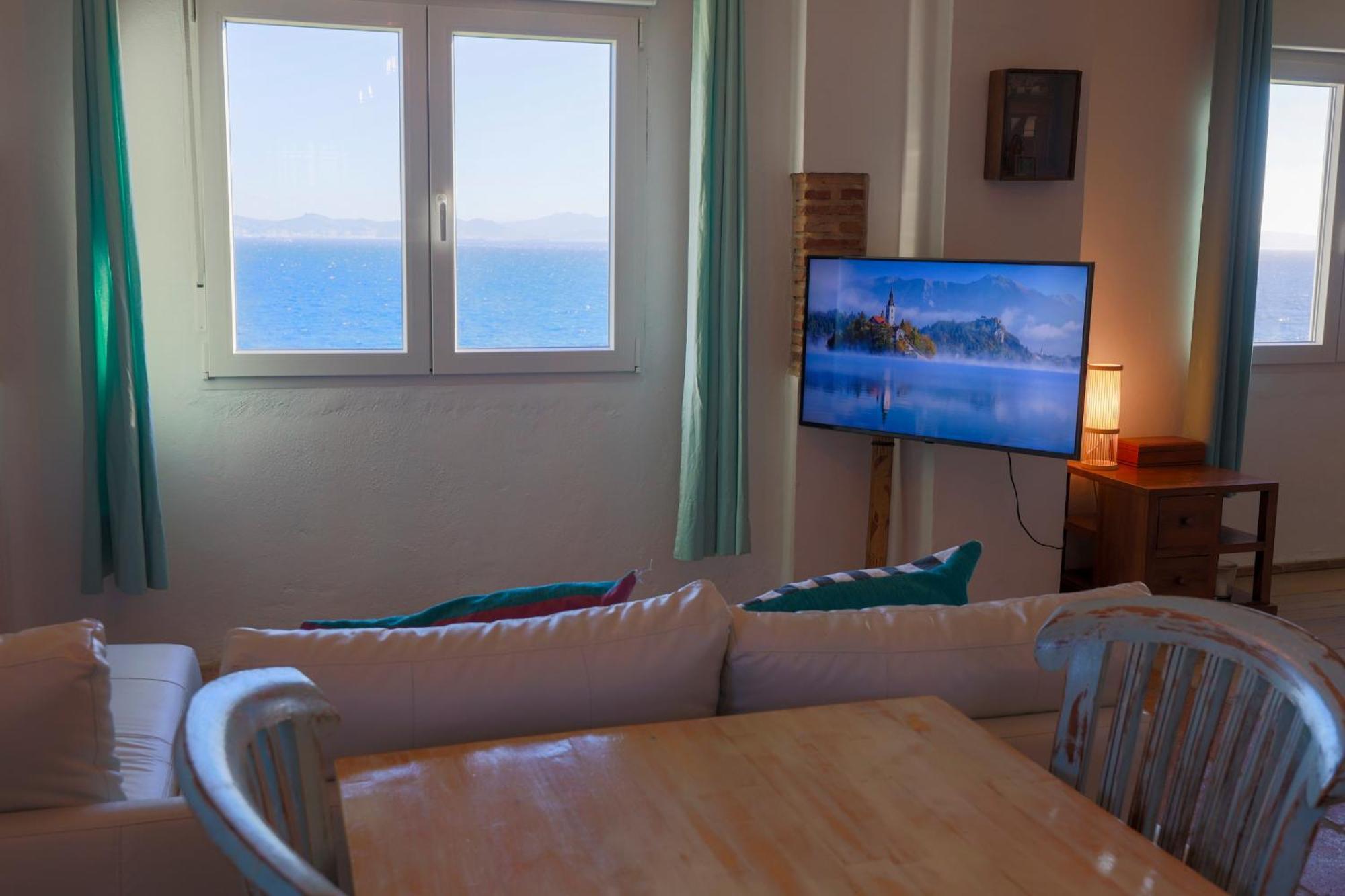Beach Front Villa Amazing Views Tarifa Bagian luar foto