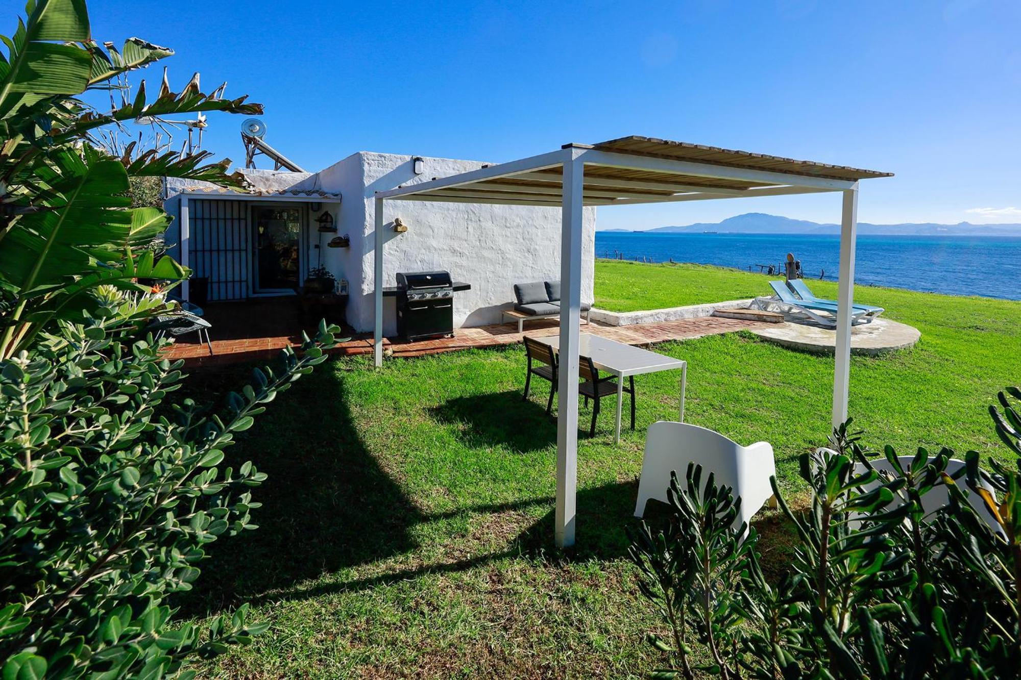 Beach Front Villa Amazing Views Tarifa Bagian luar foto
